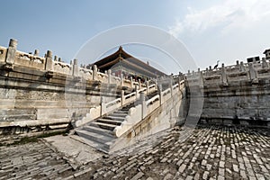Decaying Area Forbidden City Beijing China