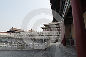 Decaying Area Forbidden City Beijing China