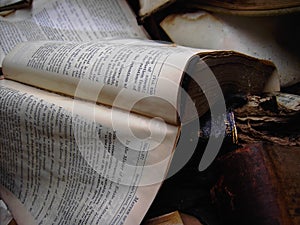 Decaying Book photo