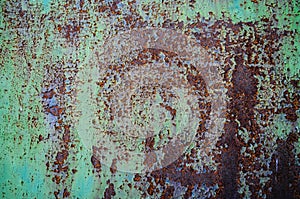 Decaying Rusty Metal Texture