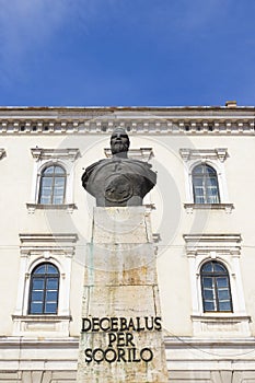 Decebal the king of Dacia