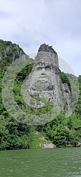 Decebalus Rex great sculpture