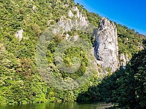 Decebalus statue, Romania