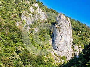 Decebalus statue, Romania
