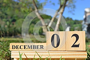 December 02, Cover natural background for your business.