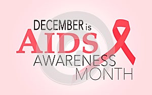 December is AIDS awareness month