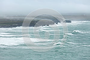 Coastline Storm, Constantine Bay, Cornwall