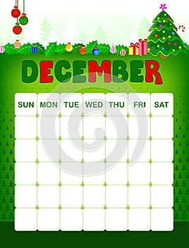 December calender