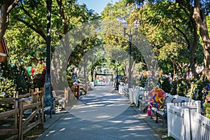 December 6, 2017 San Jose / CA / USA - Alley in 