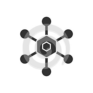 Decentralized Icon - Centralized Icon