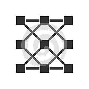 Decentralized Icon - Centralized Icon