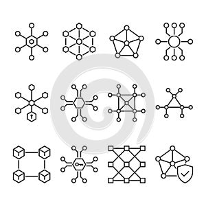 Decentralized Icon - Centralized Icon