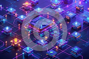 Decentralized Network of Computers Powering Blockchain Technology