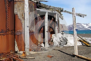 Deception Island Ruins - Antarctica