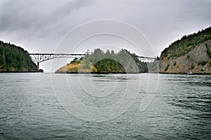 Deception Pass Bridge in Washington State.