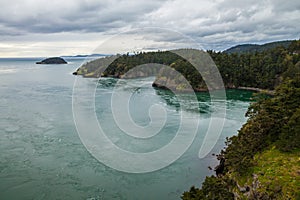 Deception Pass in Washington state