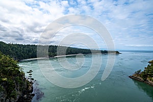 Deception Pass in Washington State on Whidbley Island