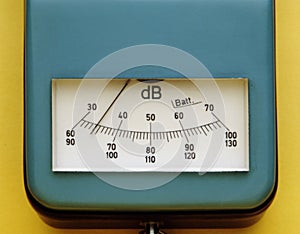 Decibel measurement photo