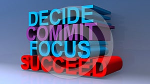 Decide commit focus succeed on blue