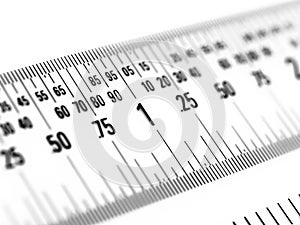 Decimal Ruler in Inches