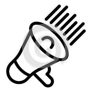 Decision brainstorming icon outline vector. Optimal solution selection photo