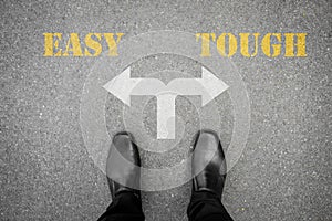 Decision at the crossroad - easy or tough