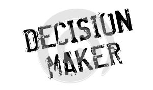 Decision Maker rubber stamp