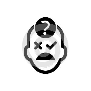 Decision Making Doubt Icon