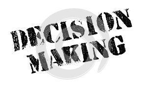 Decision Making rubber stamp