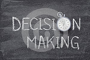 Decision making watch