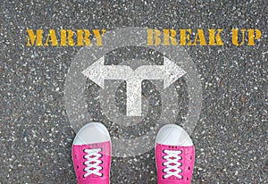 Decision to make at the cross road - marry or break up