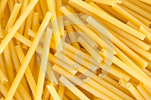 Decisive of spaghettis close up