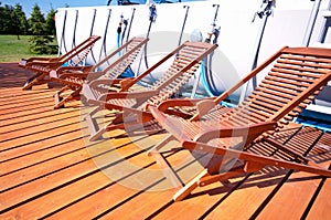 Deck chairs