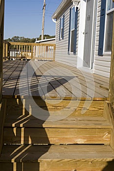 Deck, Modular Home