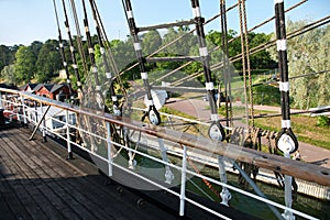 The deck of Pommern photo