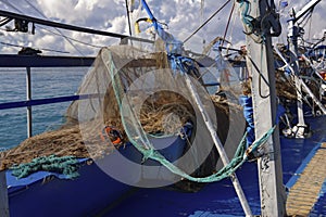 On The Deck Of Seiner AI Generated