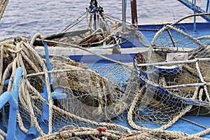 On The Deck Of Seiner AI Generated