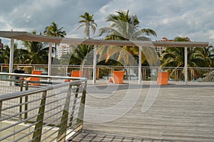 Deck, South Pointe Park, South Beach, Florida