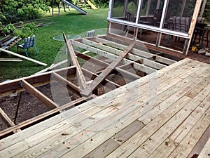 Deck under Construction