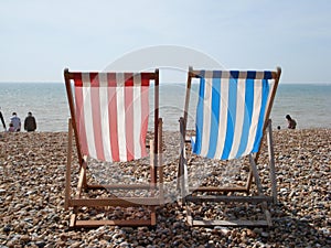 Deckchairs photo