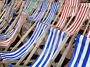 Deckchairs photo