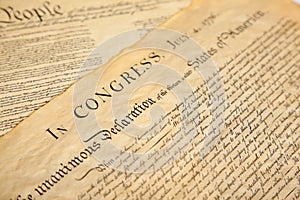 Declaration of independence photo