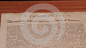 Declaration of independence document congress july 4 1776 5
