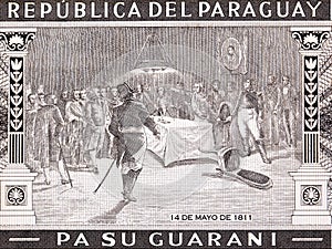 Declaration of independence from Paraguayan money