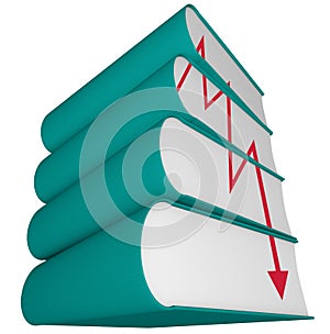 Decline of Publishing Industry - Falling Sales photo