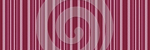 Deco vector background vertical, romance pattern seamless textile. Paisley texture lines fabric stripe in pink and red colors