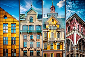 Decoding Architectural Design A Visual Exploration of a FourPart Building Structure Ideal for Students of Urban photo