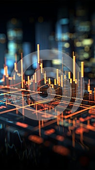 Decoding data Graphs present business, stock trends for informed choices