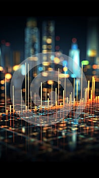 Decoding data Graphs present business, stock trends for informed choices