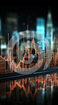 Decoding data Graphs present business, stock trends for informed choices